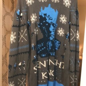 Game of thrones Christmas sweater.